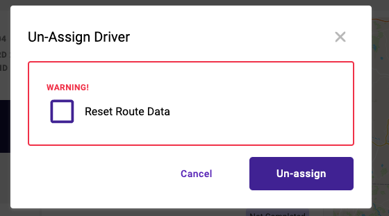 Assign/UnAssign a Driver Feature — illustration