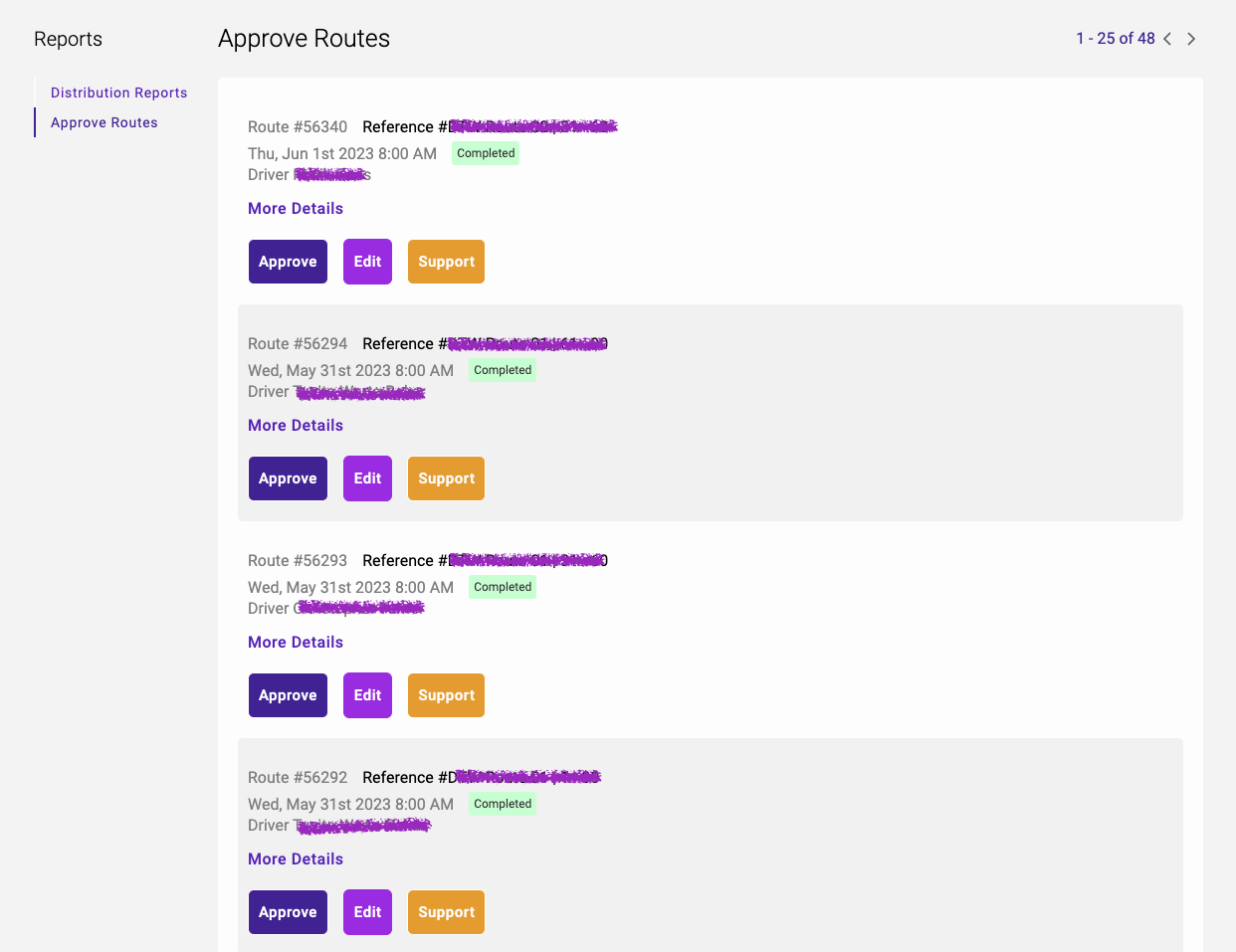 Approve a Route Feature — illustration